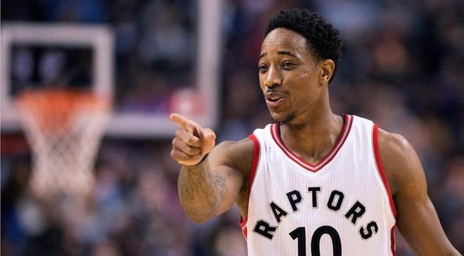 开云体育在线-猛龙力克篮网，德罗赞高光表现